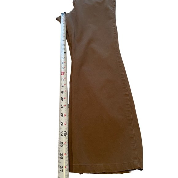 Ralph Lauren straight leg pants Size 14 tan - Picture 6 of 10